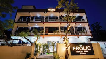 Front of property – evening/night