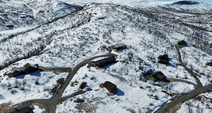 New spacious mountain cabin with sauna, Geilo