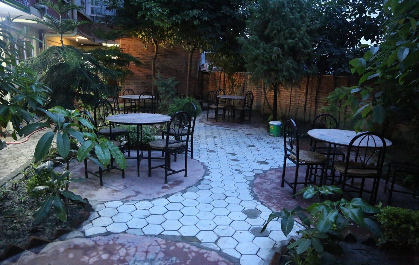 Basic Double or Twin Room, City View | Outdoor dining