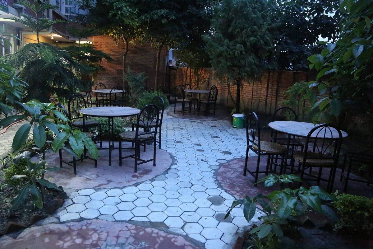 Basic Double or Twin Room, City View | Outdoor dining