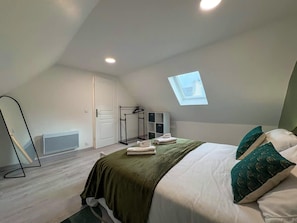 Småhus | 2 soverom, strykejern/-brett, individuelt innredet og sengetøy