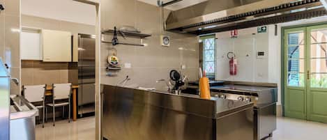 Microwave, oven, dishwasher, high chair