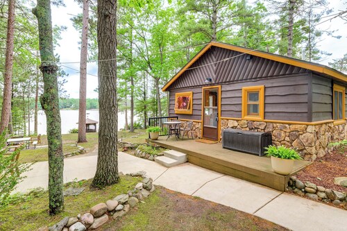 Waterfront Tee Lake Cabin: Dock, Fire Pit + More!
