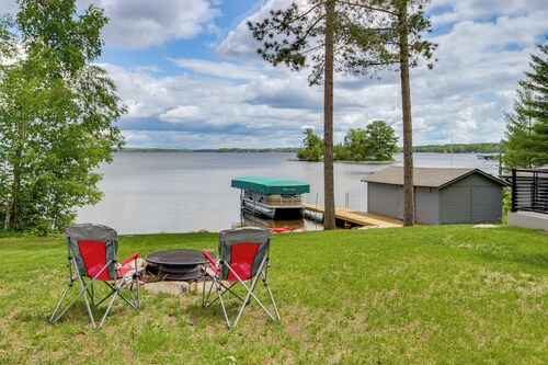 Lakefront Northwoods Cabin w/ Shared Dock & Views!