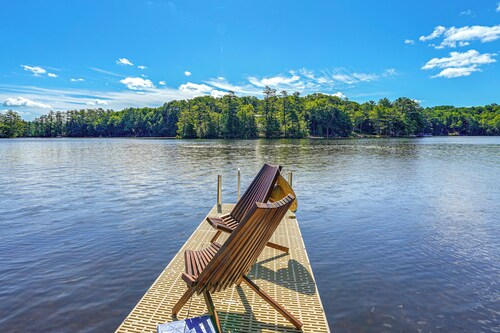 Waterfront Sand Pond Cabin w/ Views & Fire Pit