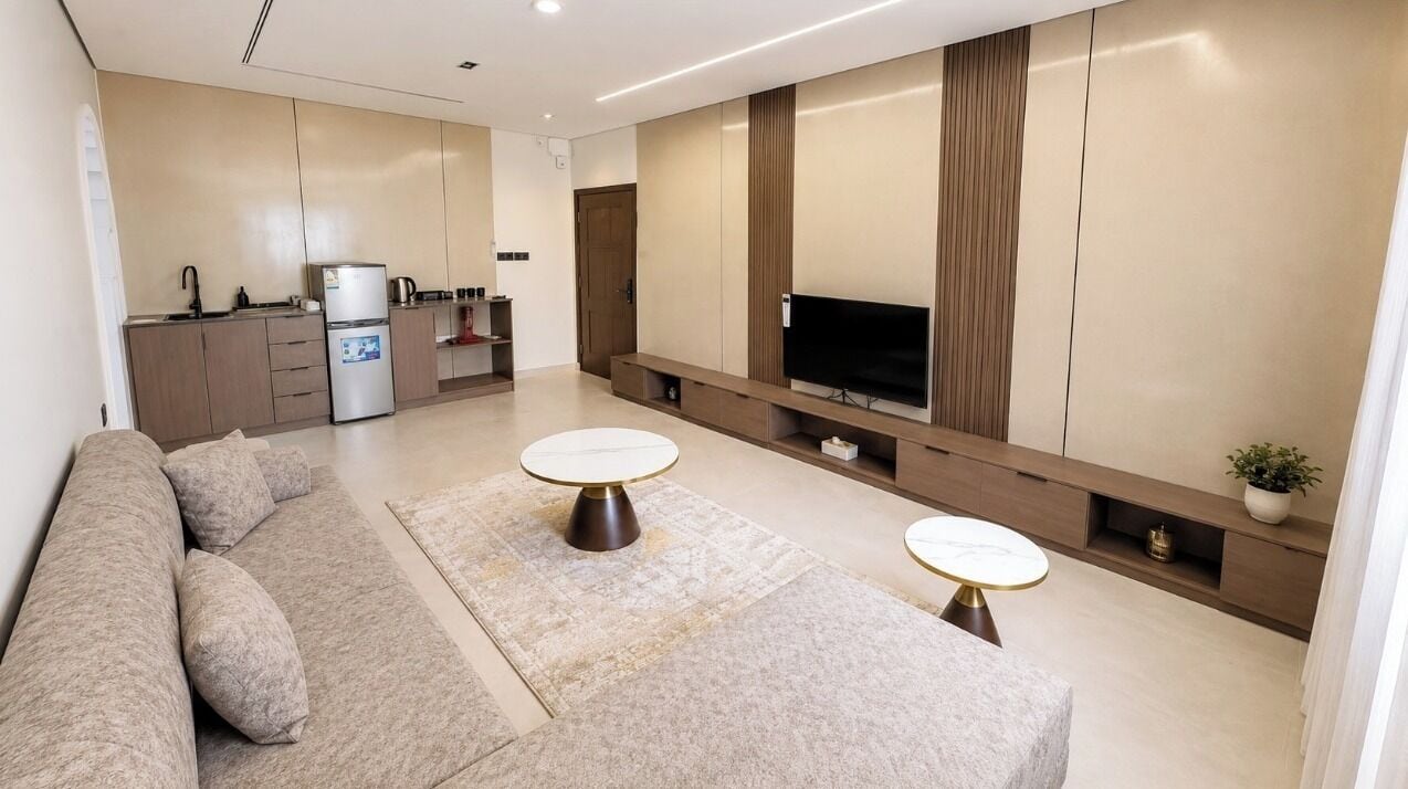 Deluxe Apartment | Living area