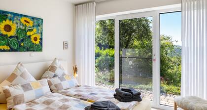 Appartement avec vue sur le lac, accès direct au sentier Urwaldsteig