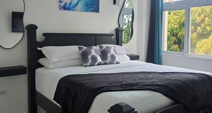Central 1-BR apartment with 24/7 security, pool, workspace in Kingston