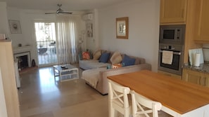Living area - SOLRIVIERA, in a great location, within walking distance of amenities (AN)