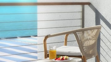 Deluxe Room, Balcony, Beach View | Balcony view