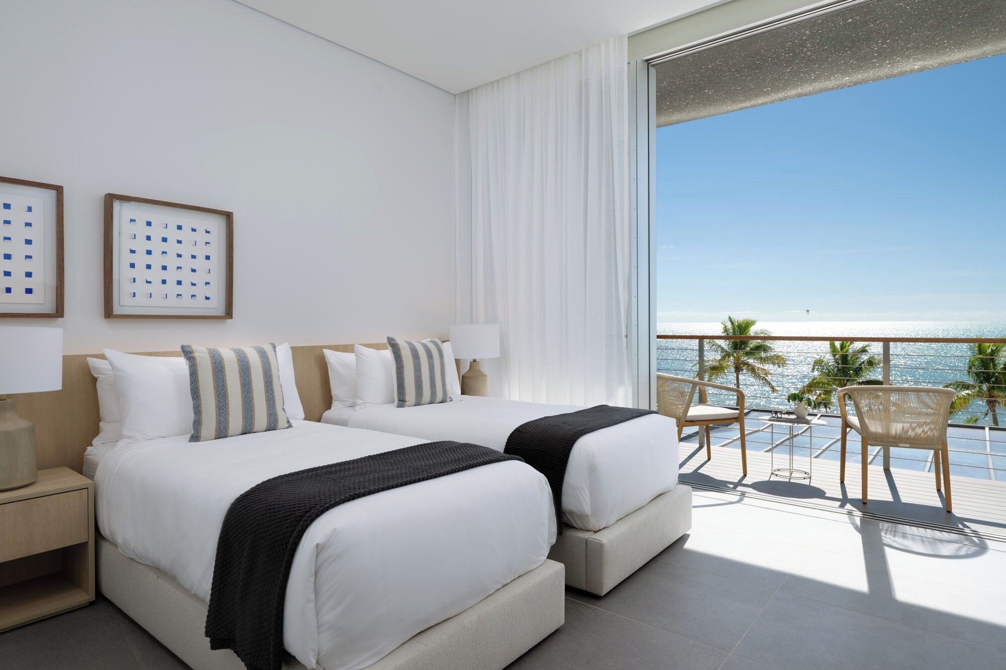 Deluxe Room, Balcony, Beach View | In-room safe, desk, iron/ironing board, free WiFi