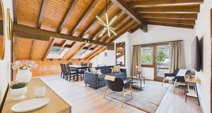 Family-Friendly Apartment Near Brig & Mountains