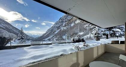 Studio mit Terrasse und Panorama