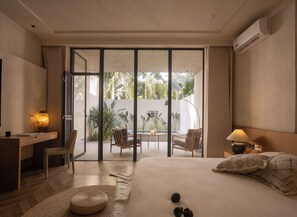 Kamar Double Khas, pemandangan kebun | Seprai premium dan didekorasi berbeda-beda