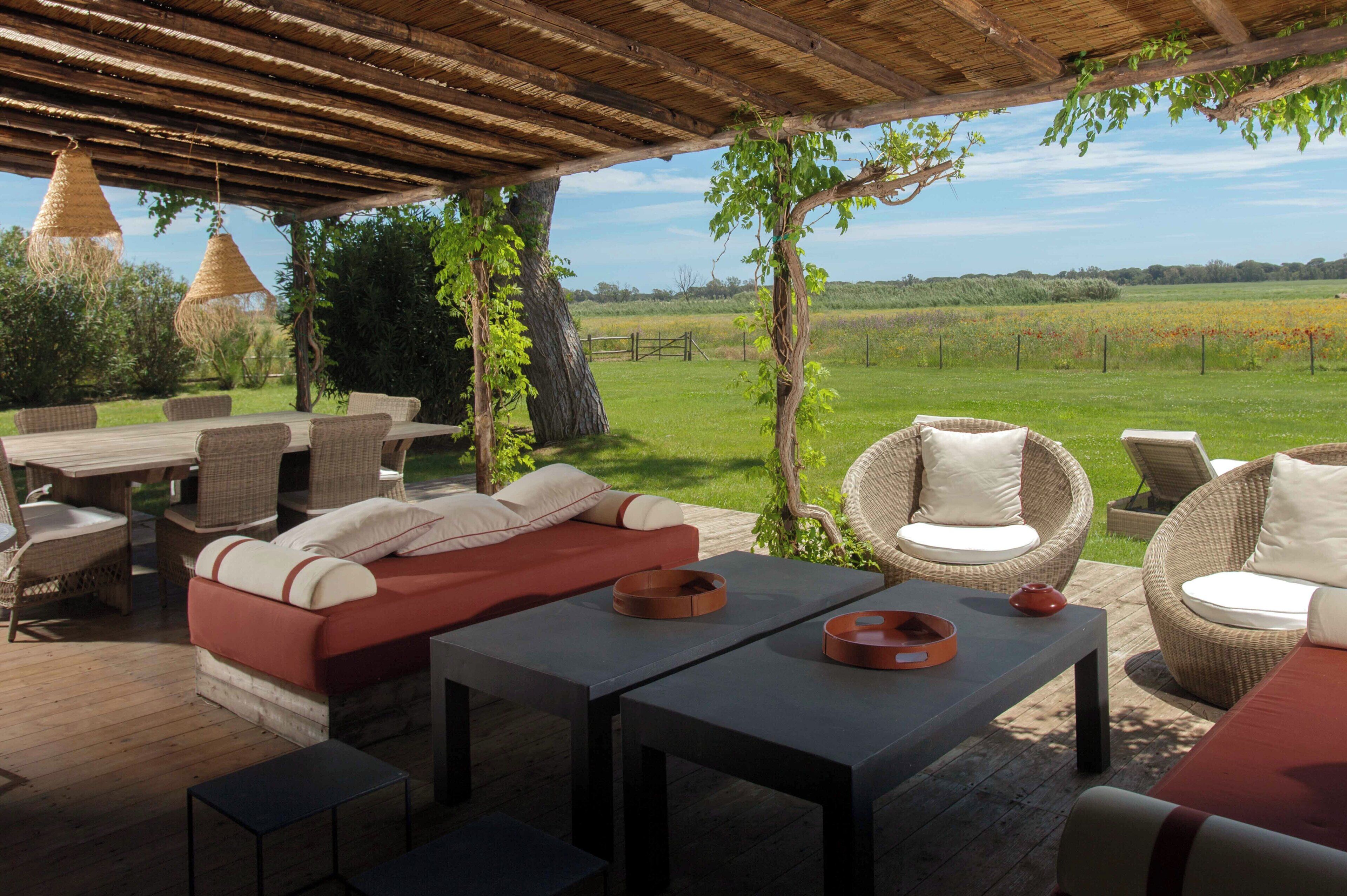 Luxury House, Patio | View from room