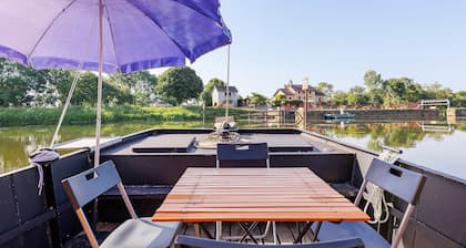 Gîte pour 2 personnes sur bateau laïta