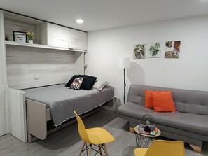 1 室のベッドルーム、アイロン / アイロン台、WiFi、ベッドシーツ