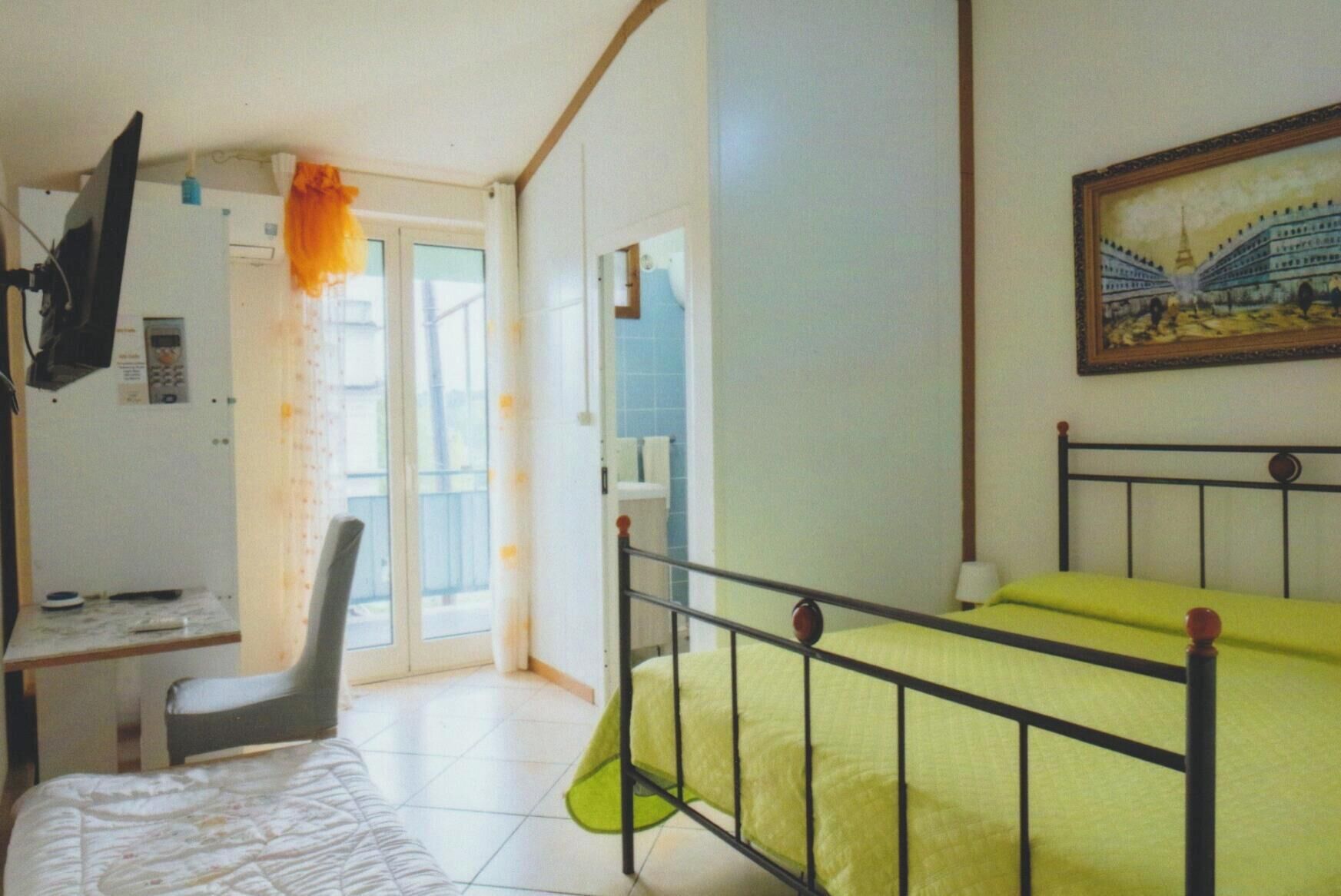 Desk, iron/ironing board, free WiFi, bed sheets
