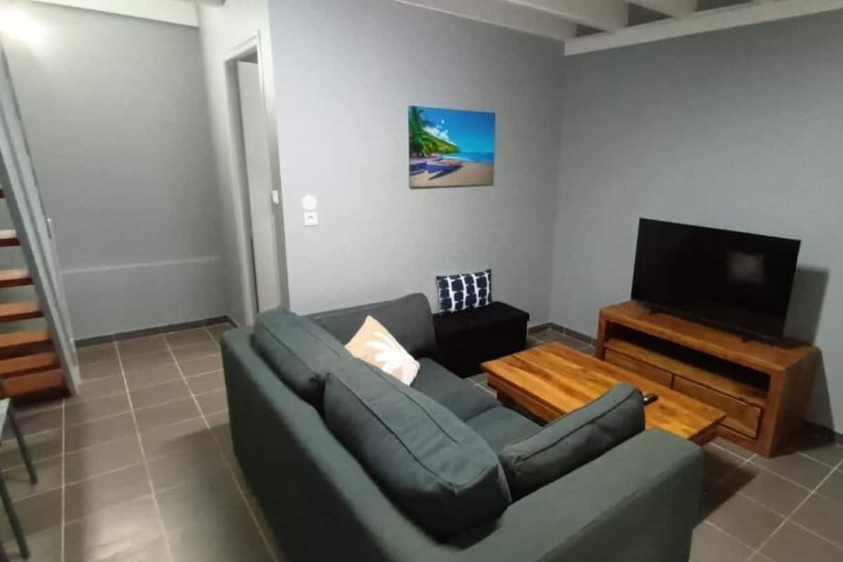 Casa, 1 habitación | Área de sala de estar