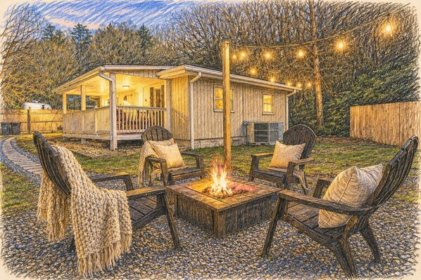 Terrasse/gårdhave