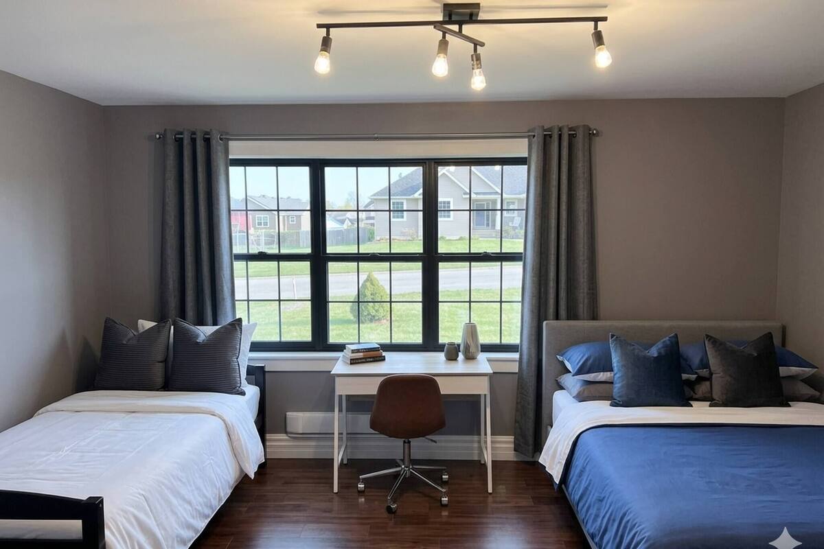 Apartamento, 1 quarto, vista para o jardim
