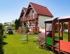 House | Children's area - Two-story Holiday Homes With Terraces, Playground (Mielno)