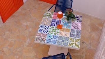 Quadruple Room, Patio | Outdoor dining