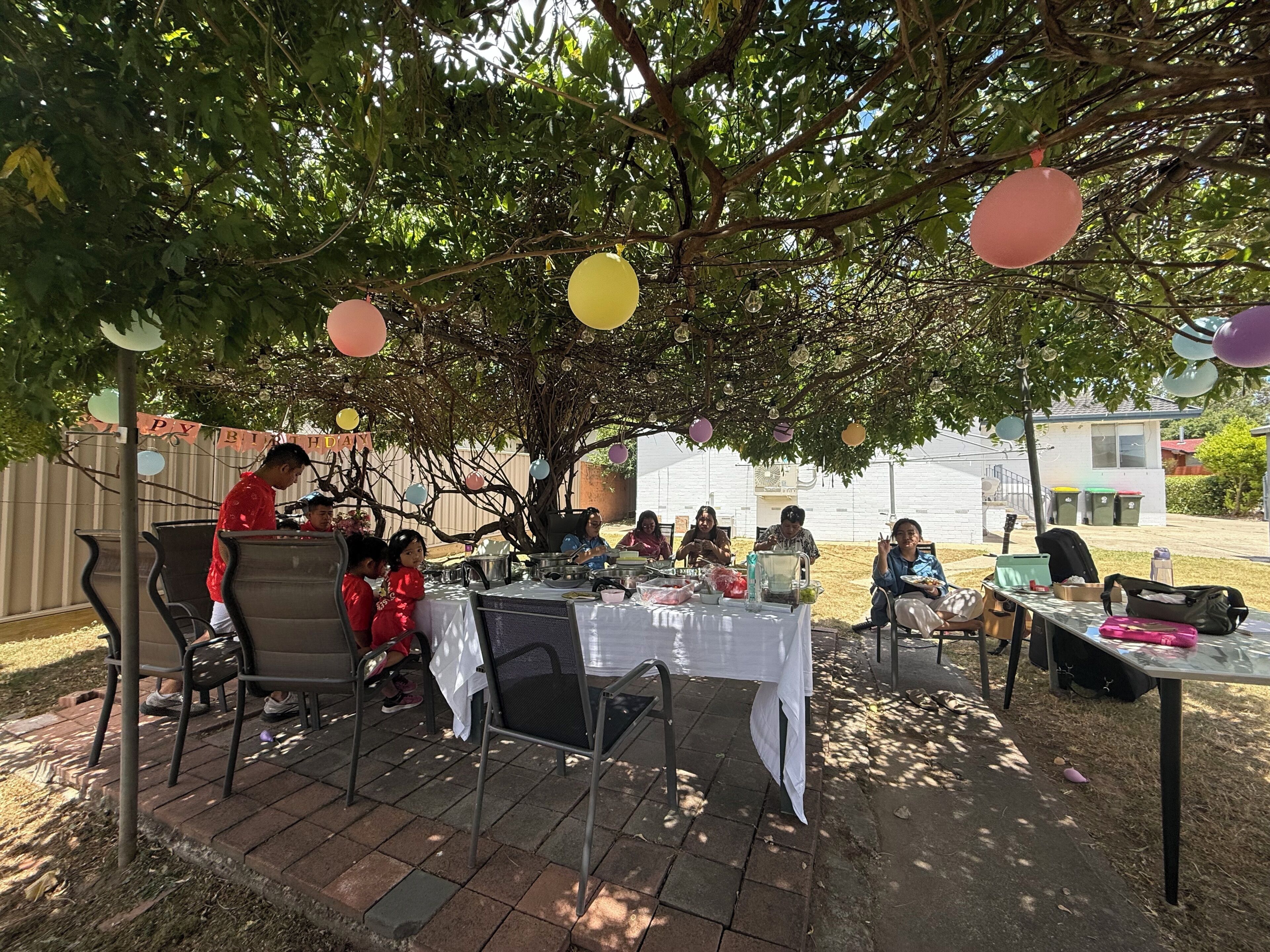 Outdoor dining