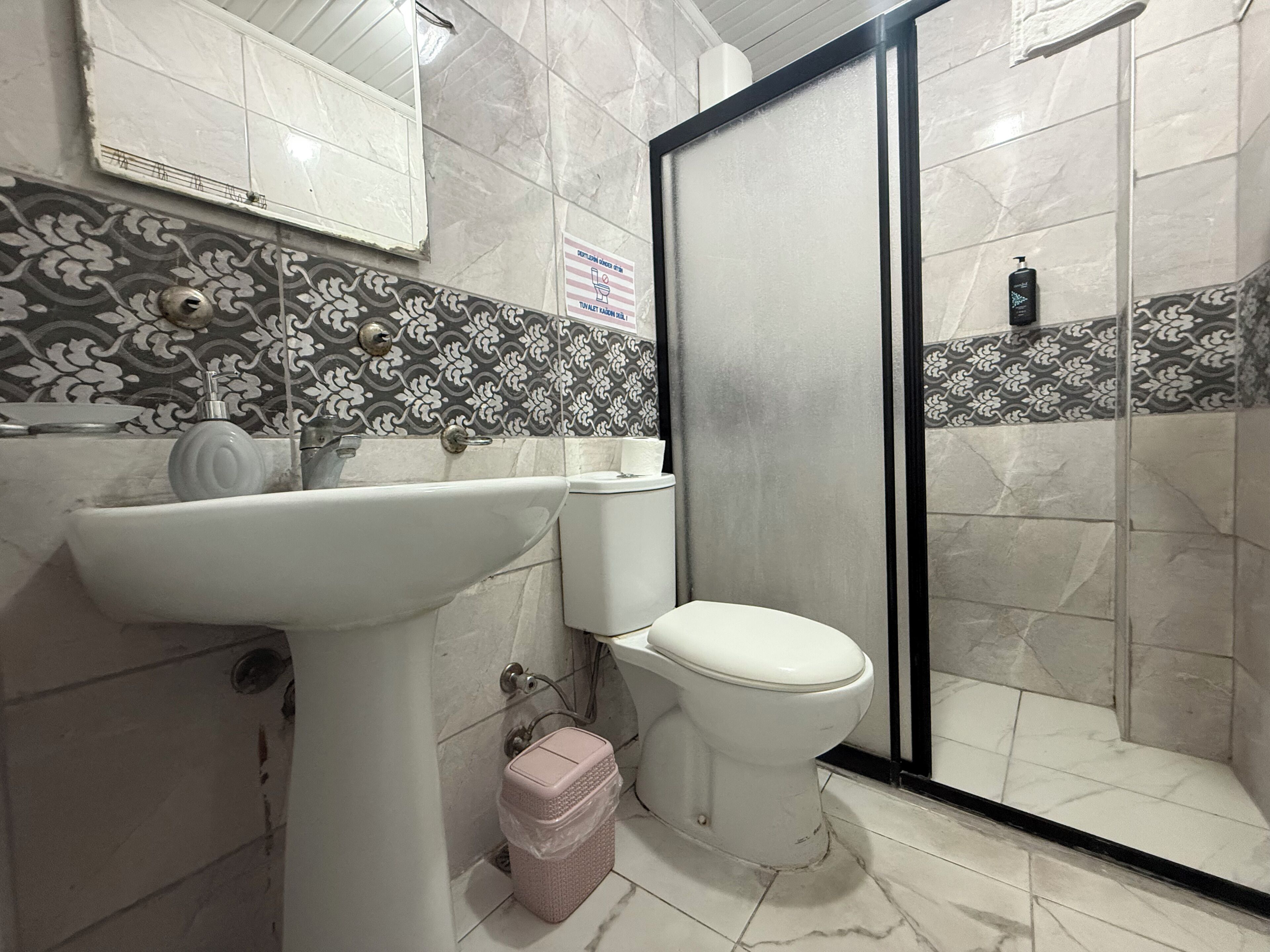Family Quadruple Room, Balcony, Pool View | Bathroom | Shower, hair dryer, towels, soap