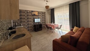 Enkeltrom – deluxe | Oppholdsområde