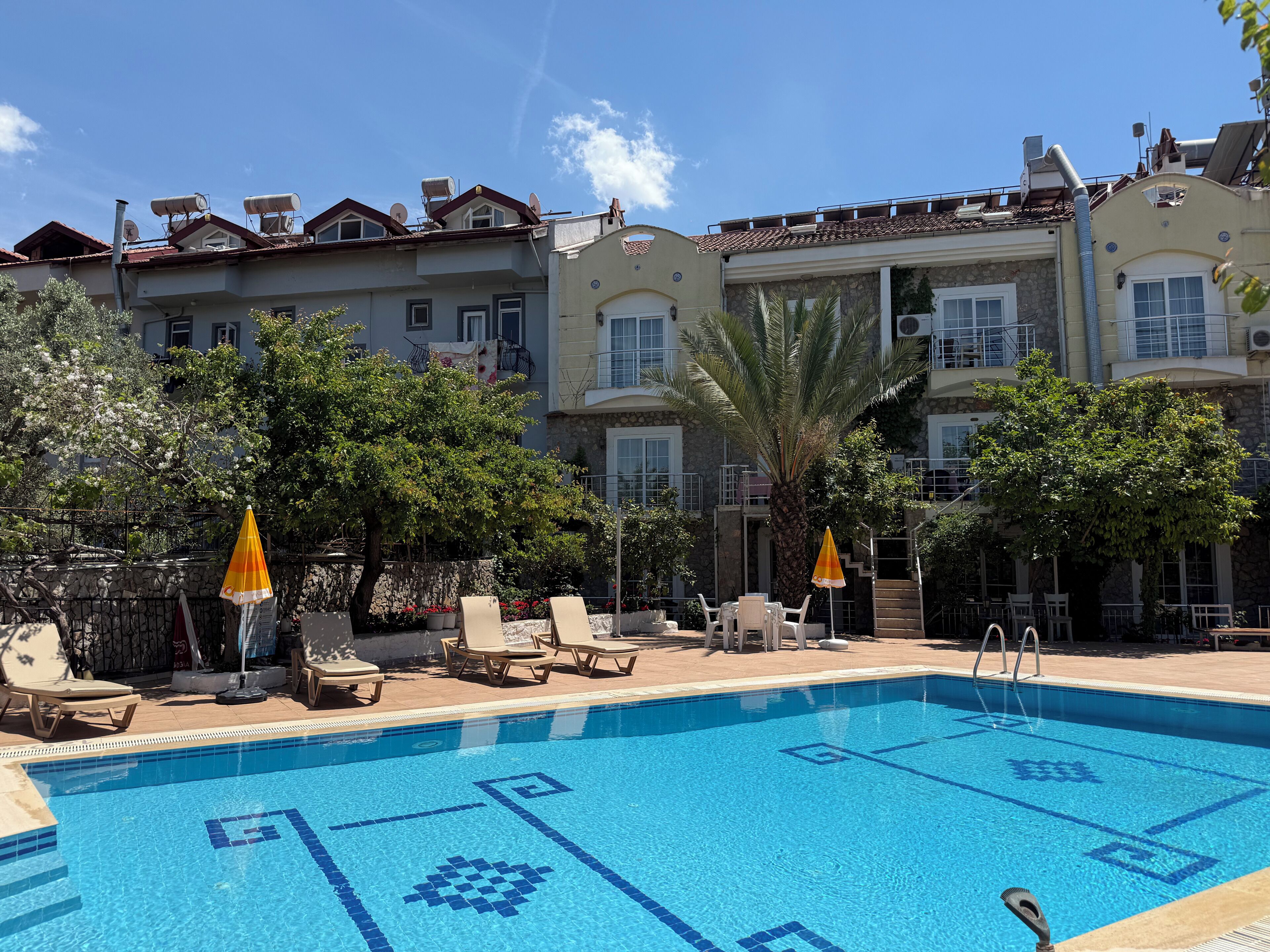 Seasonal outdoor pool