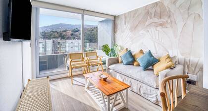 Papudo Sea Apartment with pool