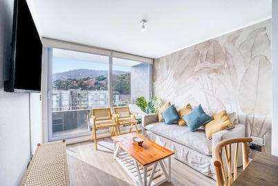 Papudo Sea Apartment with pool