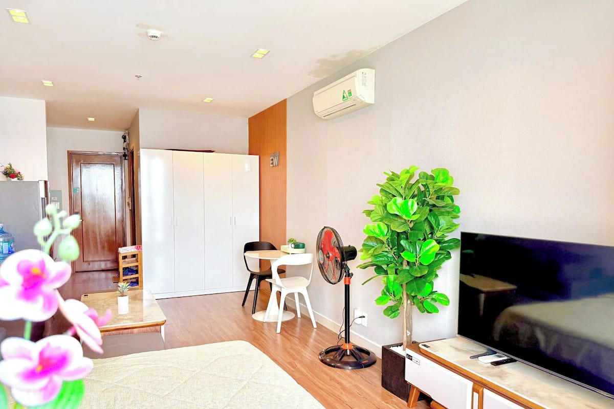 Apartemen Keluarga, pemandangan kota | Wi-Fi gratis dan seprai linen