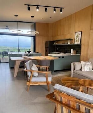 Villa luxueuse, vue sur la baie | Aire de séjour