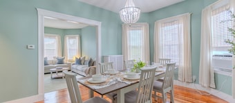 LARGE 3BR + fun Game Room! NEW Furniture! Near Tufts, MIT, Harvard
