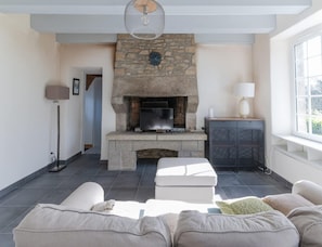 House | Living room - House in Landunvez Near Plage de Penfoul (Landunvez)