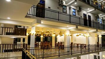 Deluxe Double Room, Balcony, Sea View | Outdoor dining