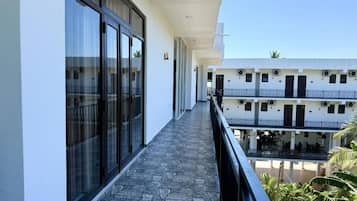 Deluxe Double Room, Balcony, Sea View | Property grounds