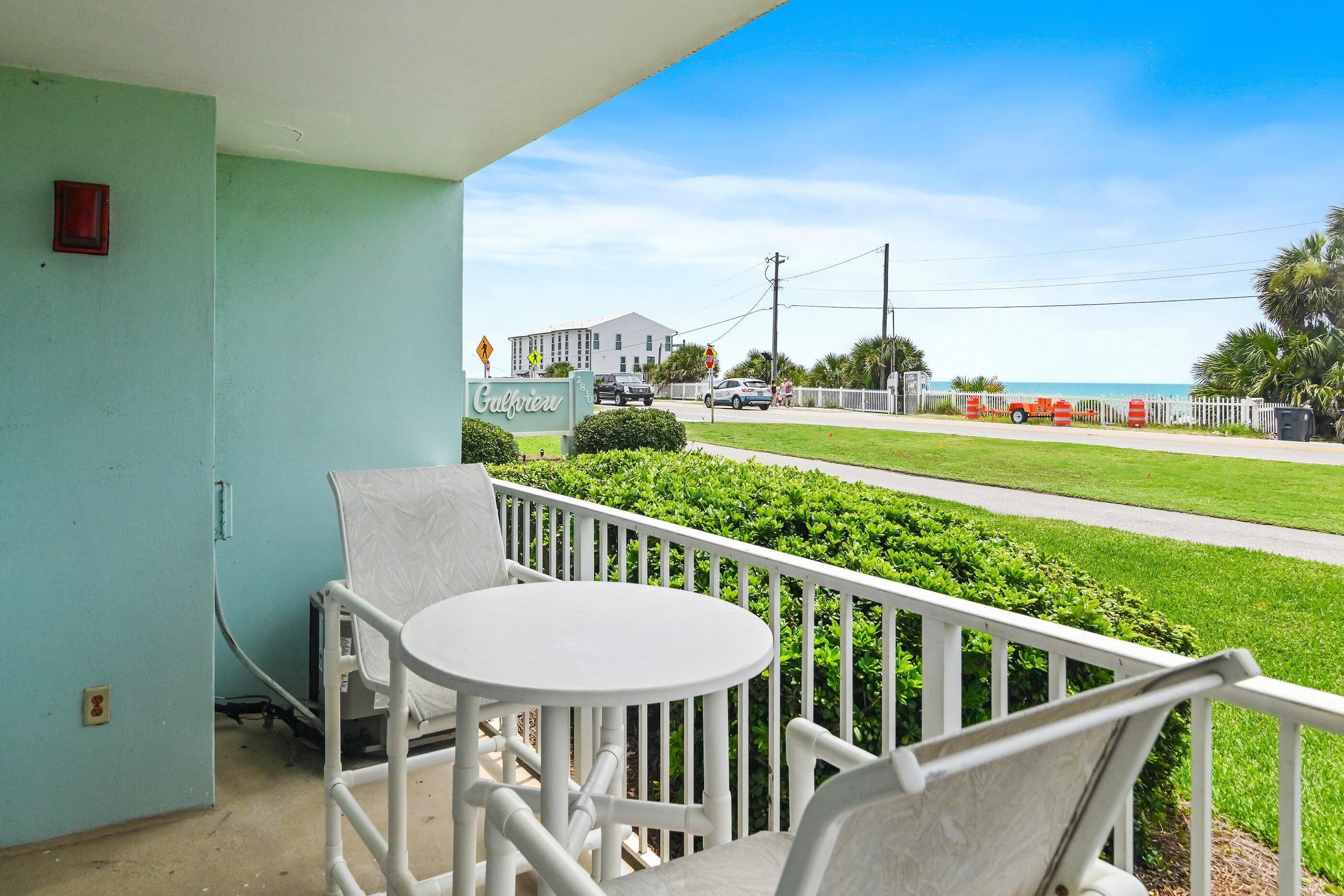 Condo, 1 Queen Bed with Sofa bed (Gulfview I 115) | Terrace/patio