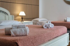 Free WiFi, bed sheets