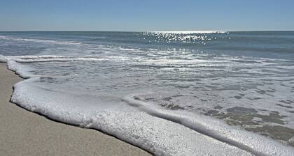 Renovated 4BD family beach retreat steps from the sandy beach of Bonita Springs