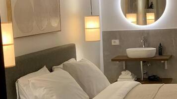 Doppia Deluxe, 1 letto king, vista montagna | Tende oscuranti, Wi-Fi gratuito