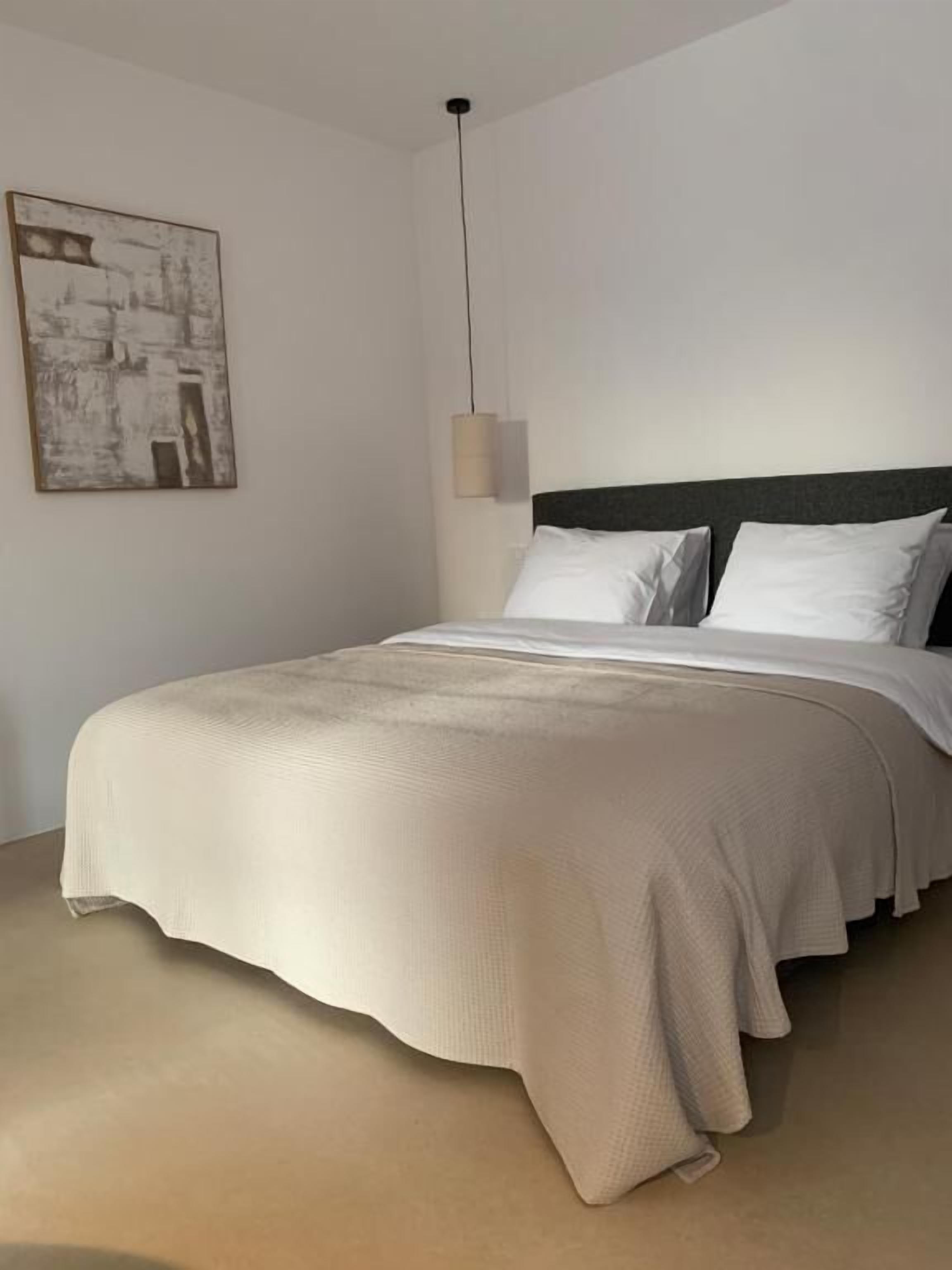 Habitación doble Deluxe, 1 cama King size, vista al jardín | Minibar, decoración personalizada y muebles diferentes 