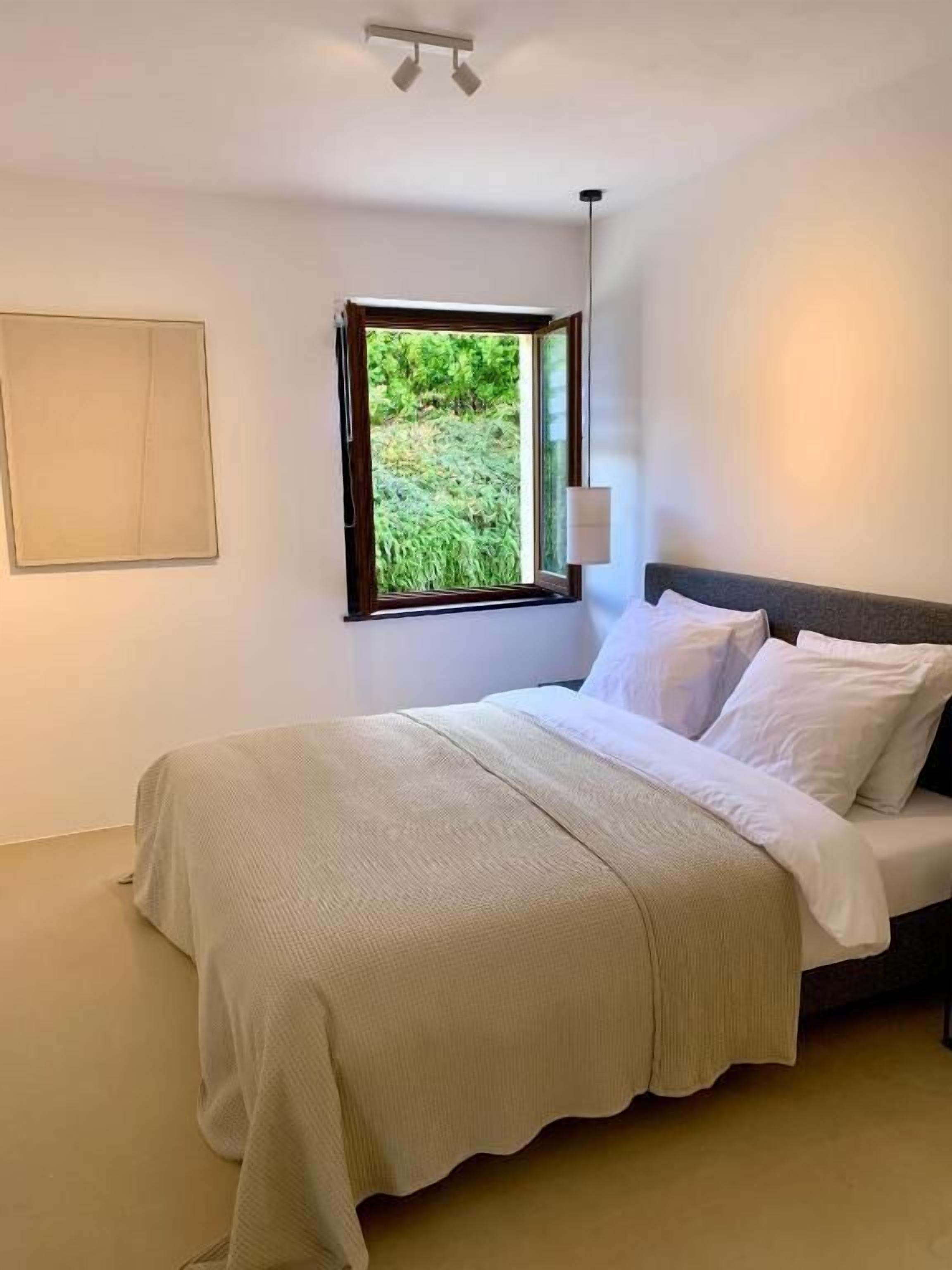 Habitación doble Deluxe, 1 cama King size, vista al jardín | Minibar, decoración personalizada y muebles diferentes 