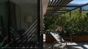 Suite, Balkon, Stadtblick | Terrasse/Patio