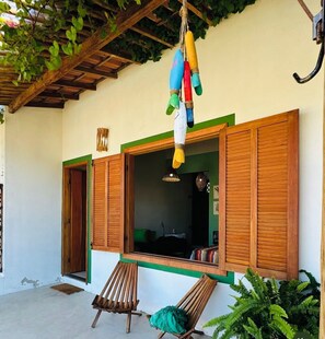 Terrace/patio - Casa Mangaba da Praia (Prado)