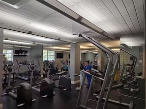 Fitnessbereich