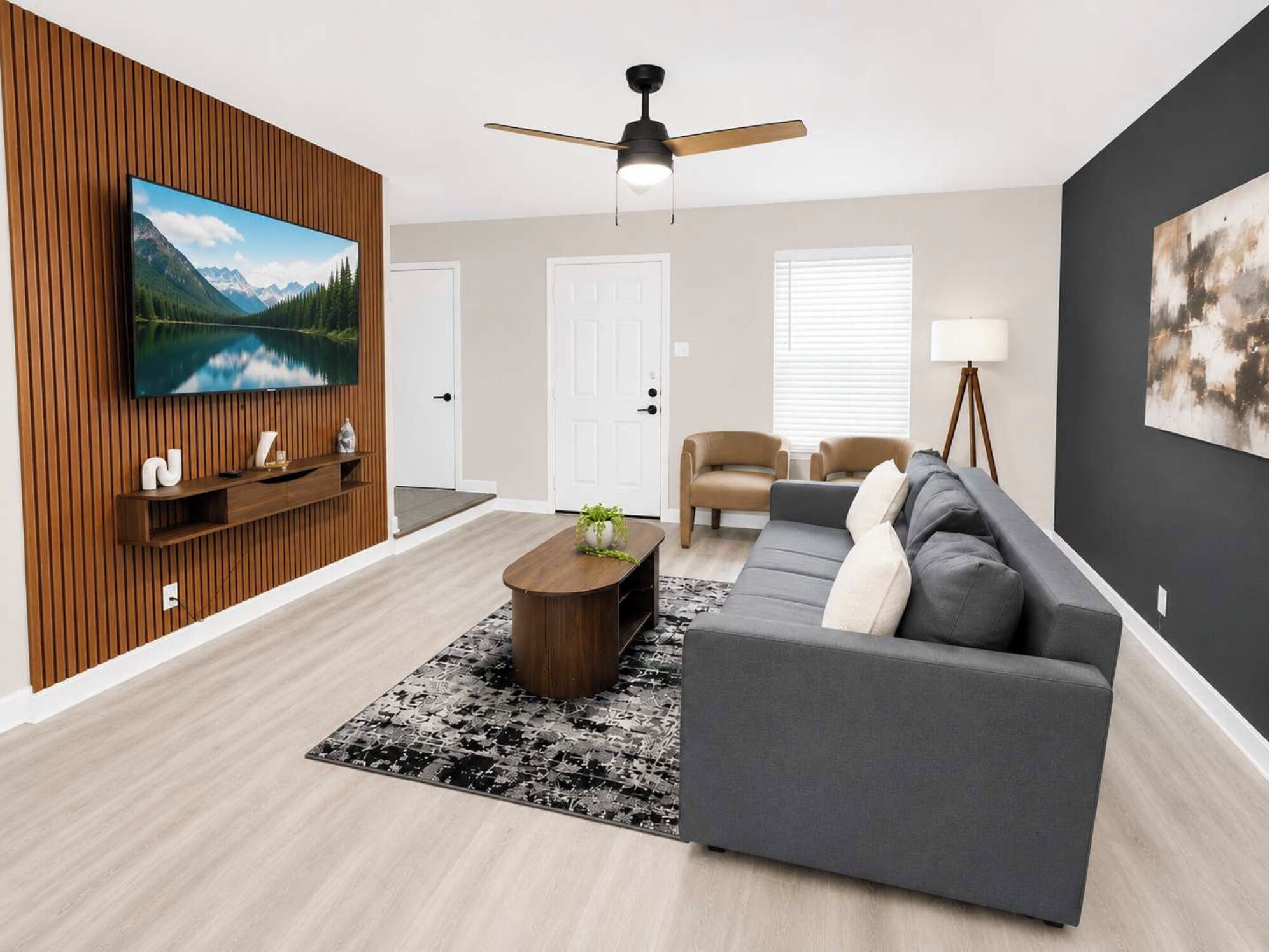 Apartment, Multiple Beds, Non Smoking, Kitchen | Living area