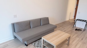 Living area - Toronto Downtown Stay - spacious, clean, top location. (Toronto)
